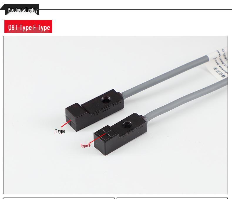 PNP Anti-Interference Metal Proximity Sensor - Compact Square Inductive Switch