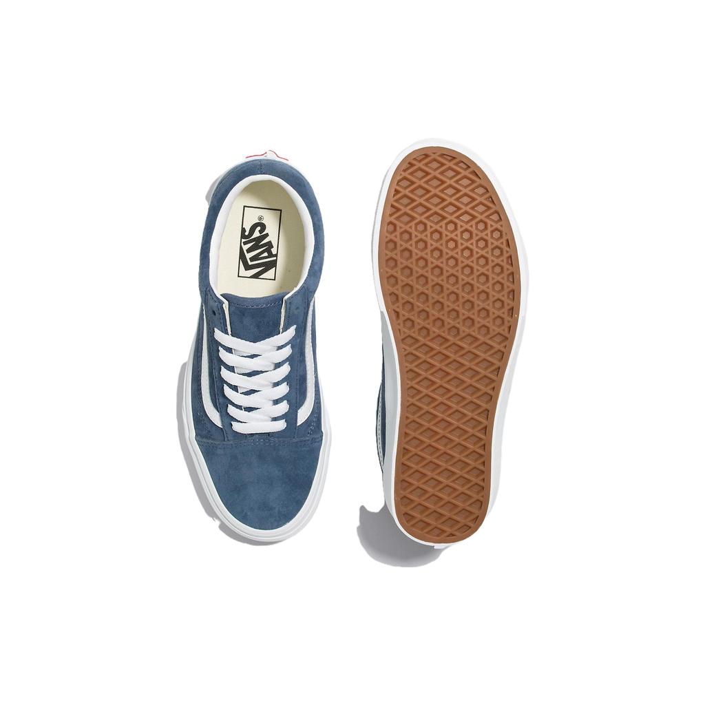 Vans Old Skool Pig Suede - Винтажные кроссовки унисекс цвета индиго, синие VN0005UFAHU