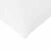 Sofa Cushions 2 pcs White 200 x 40 cm Fabric