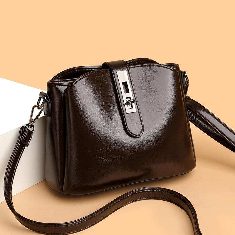 2025 Summer Popular New Products Trendy Portable Women's Bags Fashionable Versatile High Sense Shoulder Messenger Bag Simple Bucket Bag
