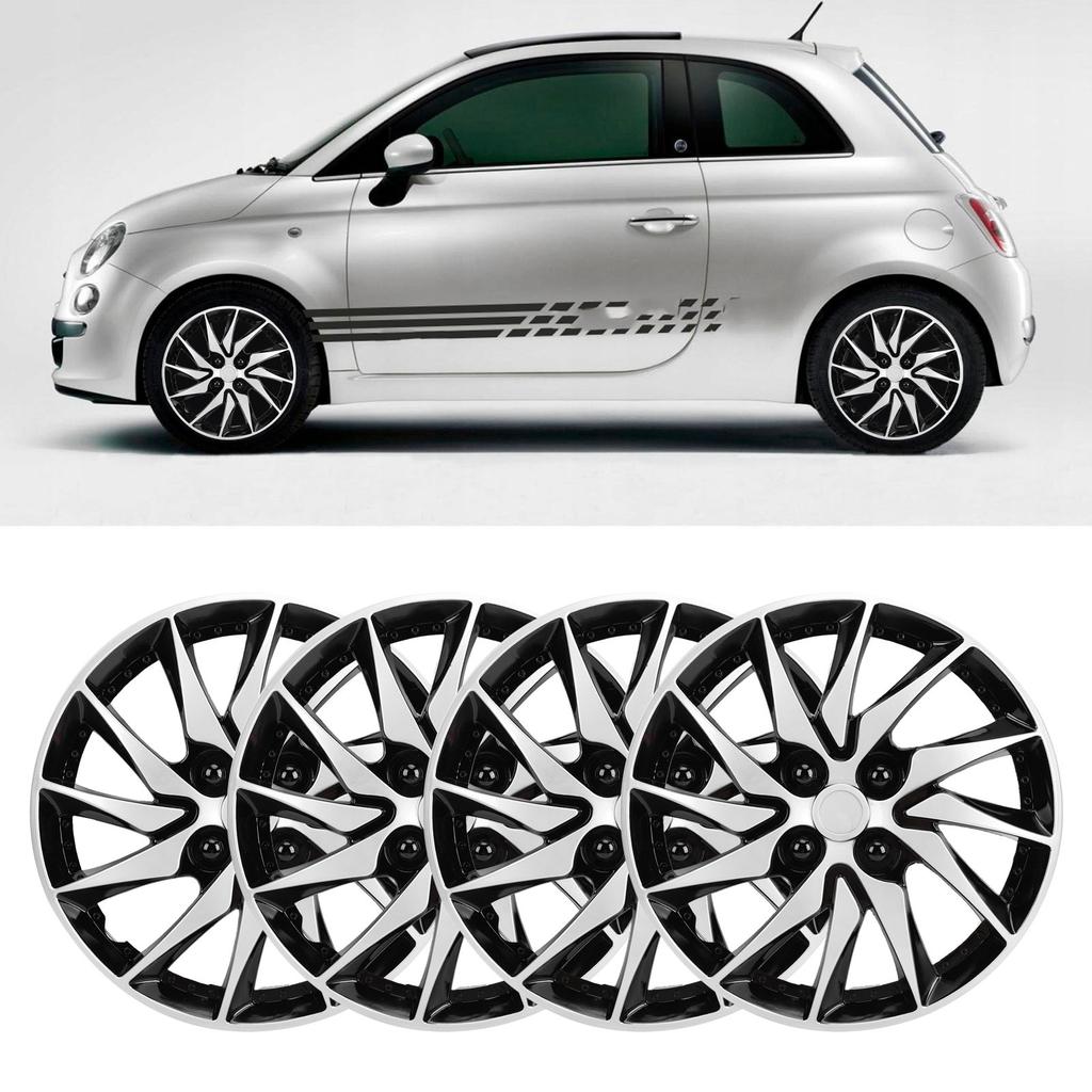 4 шт. 14-дюймовые колпаки на колеса, защитные, модные R14, сменные колпаки для большинства легковых автомобилей, грузовиков, внедорожников