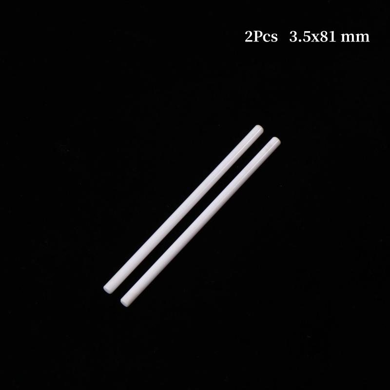 2Pcs Ceramic Shaft Submersible Pump Rotor Shaft Solid Wear-Resistant Insulation Parts Diameter 2.5Mm-6Mm Accessories