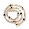 Ожерелье-теннисная цепочка с бриллиантами Wind Clover, женское, нежное, премиальное, аксессуары для ключицы, лето