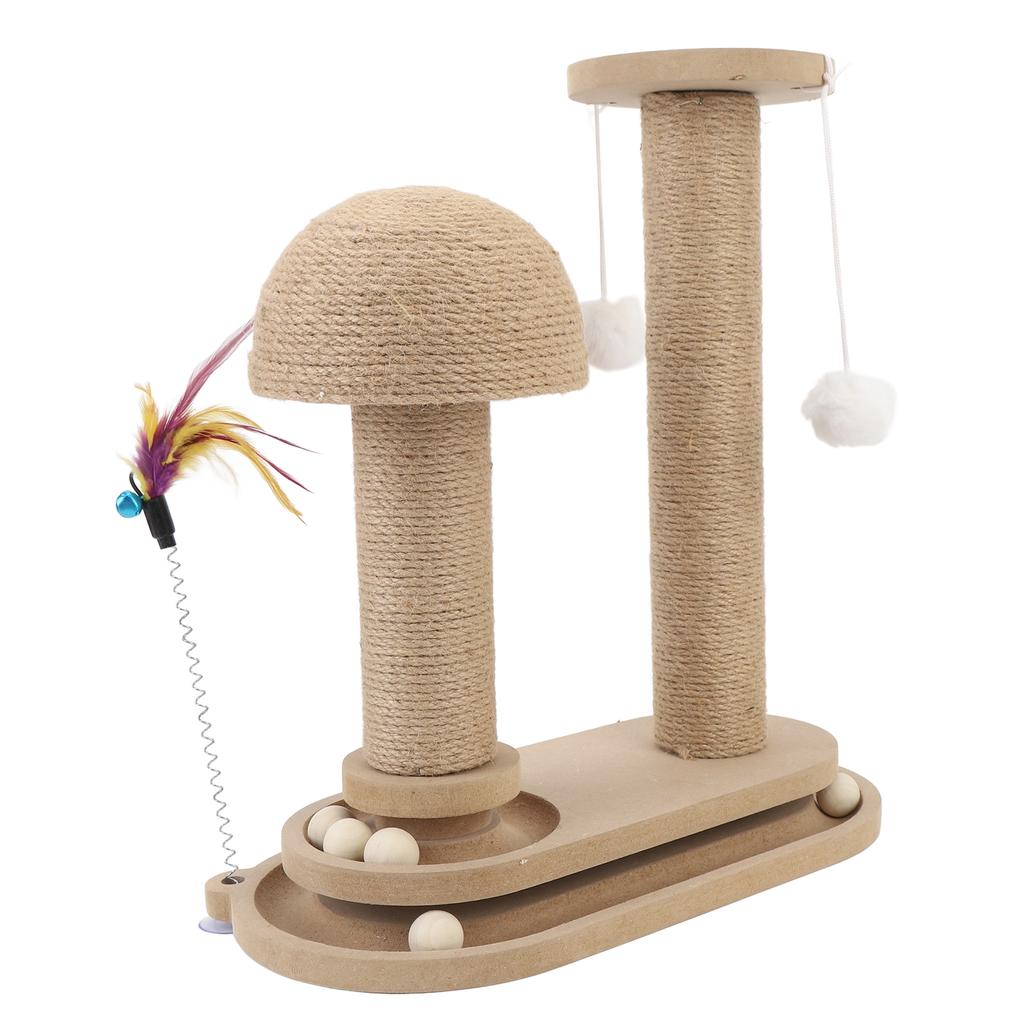 Когтеточка для кошек, устойчивая структура, плотность доски, интерактивный поворотный стол, дизайн, когтеточка для кошек с