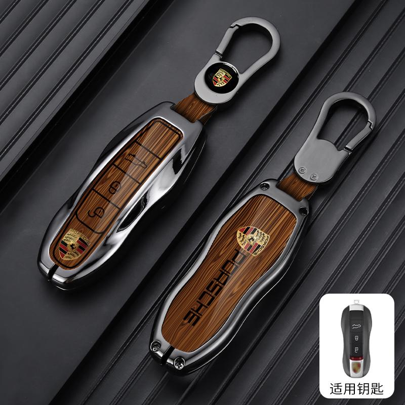 Car Smart Key Case Cover Shell For Porsche Panamera Spyder Carrera Macan Cayman Cayenne 911 970 981 991 Keyless Auto Accessories