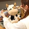 Cute Cattle Plush Toys Kawaii Simulation Milk Cow Plush Doll Stuffed Soft Pillow for Children Kids Birthday Gifts
