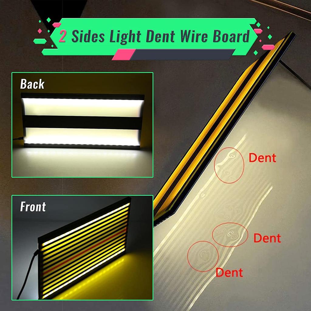 Супер PDR Line Board Lamp Dent Remove Провод Light Board Dent Reflector Repair Tools Car Depression Repair Assist LED Lamp