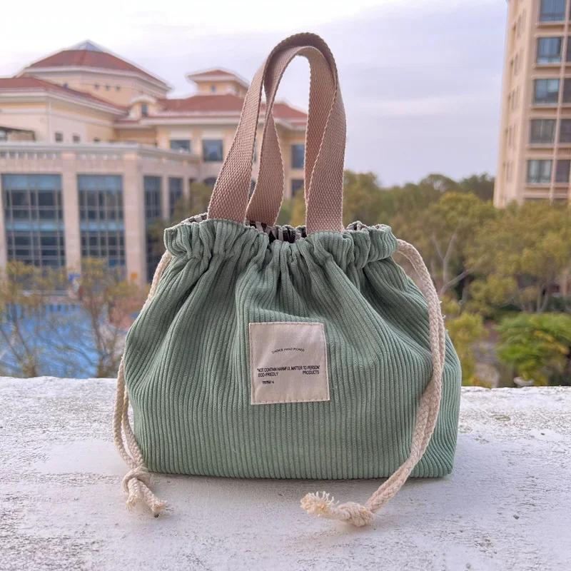 Детская портативная сумка, сумка для обеда, изоляционная упаковка, сумка для пикника для детей, простая сумка-органайзер на шнурке, сумка