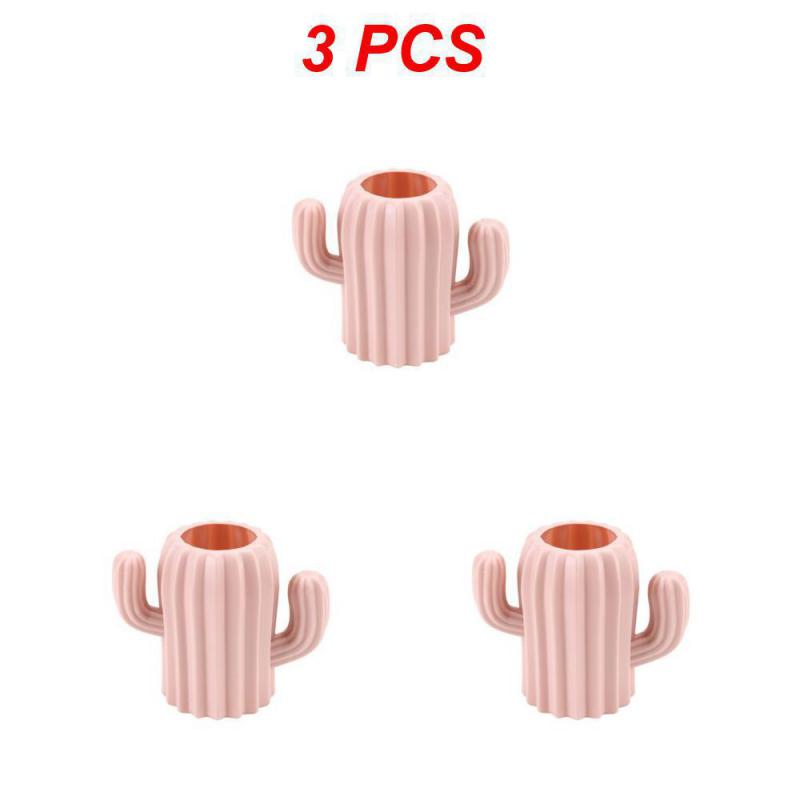 1~10PCS Creative Student Pen Holder Stationery Desktop Cactus Desk Multifunction Storage Box PE Pen Container Brush Pot Office