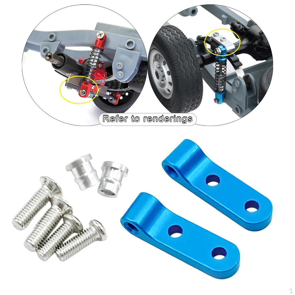 Крепления задних амортизаторов подходят для грузовиков 42 1/10, запчасти для самодельных автомобилей