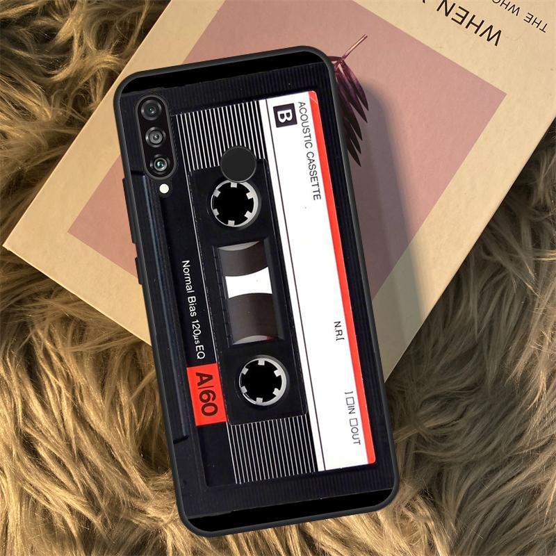 Ретро VHS Кассета Для Huawei Nova 3i 7i 8i 11i 12i 9 10 SE Y60 Y61 Y70 Y72 Y73 Y90 Y91 P20 P30 P40 Lite Чехол