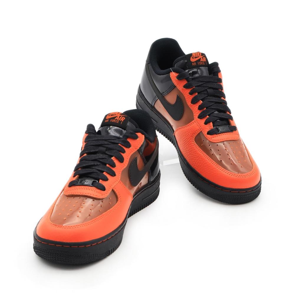 CT1251-006 Nike Air Force 1 Low Shibuya Хэллоуин Оранжевый Черный Скелет (Мужской)