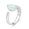 Silver Ring with Opal 0.625ct (2097631)