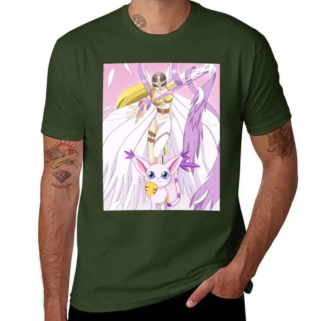 Angewomon T-Shirt new edition quick drying oversizeds t shirt men