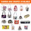 Custom Make up Bag Anime Pencil Case Pouch with Printed Pattern Cute Design School Back to School Christmas & Thanksgiving