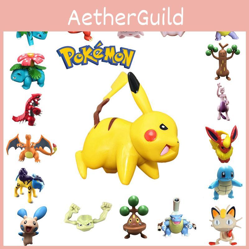 Colorful Pokemon Collection Doll Figure Pikachu Mewtwo Charizard For Kids Gift