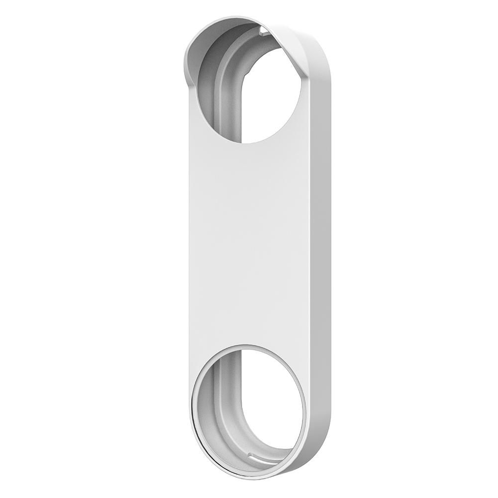 Silicone Doorbell Skin Case Drop-proof Waterproof Doorbell Protective Cover Anti Sunlight for Google Nest Doorbell Wired 2nd Gen