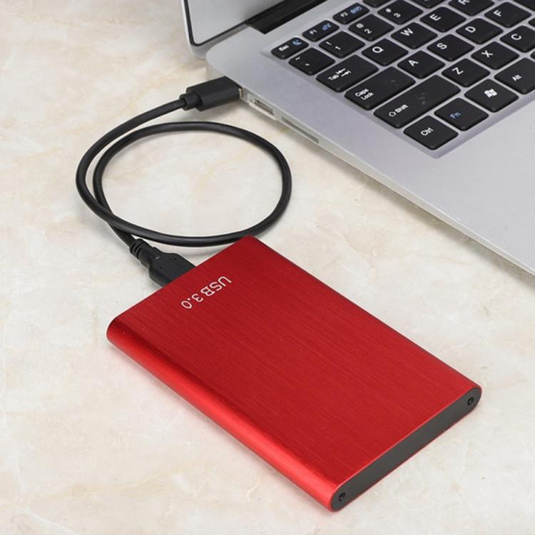 Portable 1TB-16TB USB 3.0 Brushed Metal External SSD