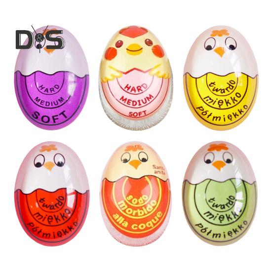 Таймер будильника без BPA, удобный мультяшный таймер для яиц вкрутую, мягких и средних размеров