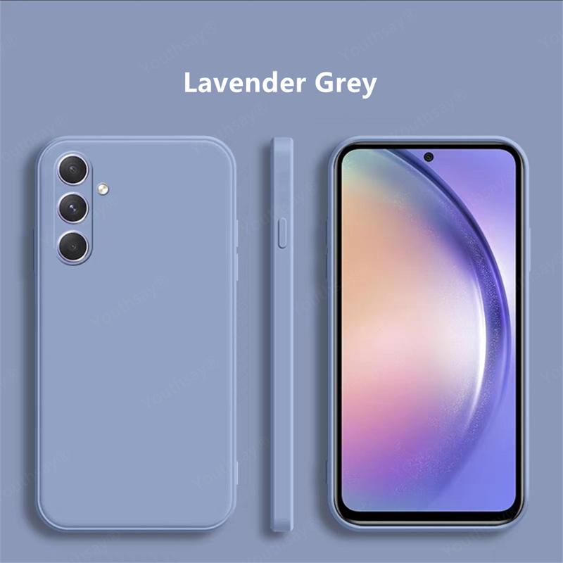 Для Samsung Galaxy S24 FE Чехол Для Samsung Galaxy S24 S23 FE Чехол Fundas Мягкий жидкий силиконовый задний чехол Samsung Galaxy S24 FE