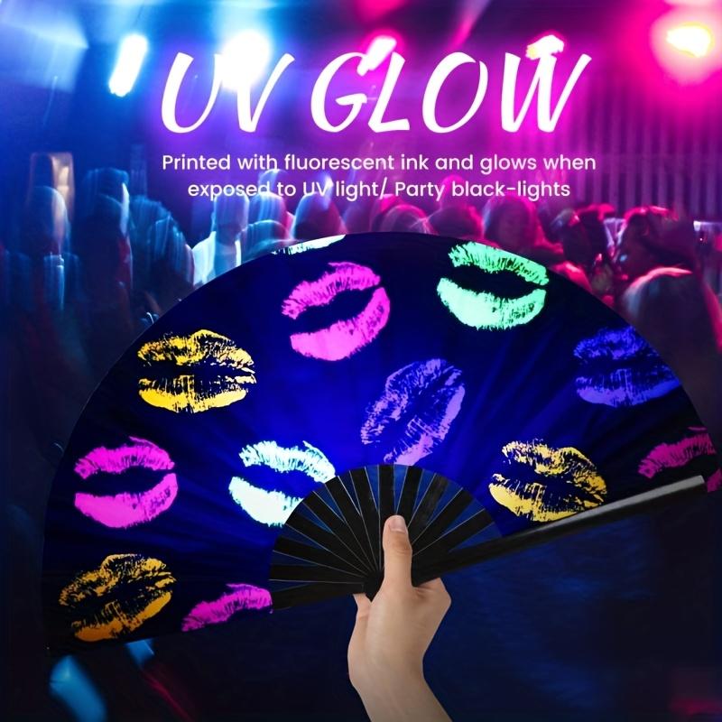 1pc Folding Fan, Large Folding Fan,Kung Fu Fan,Festival Smashing Fan,Folding Hand Fan,Suitable for Male and Female Performance Dance Party Accessories