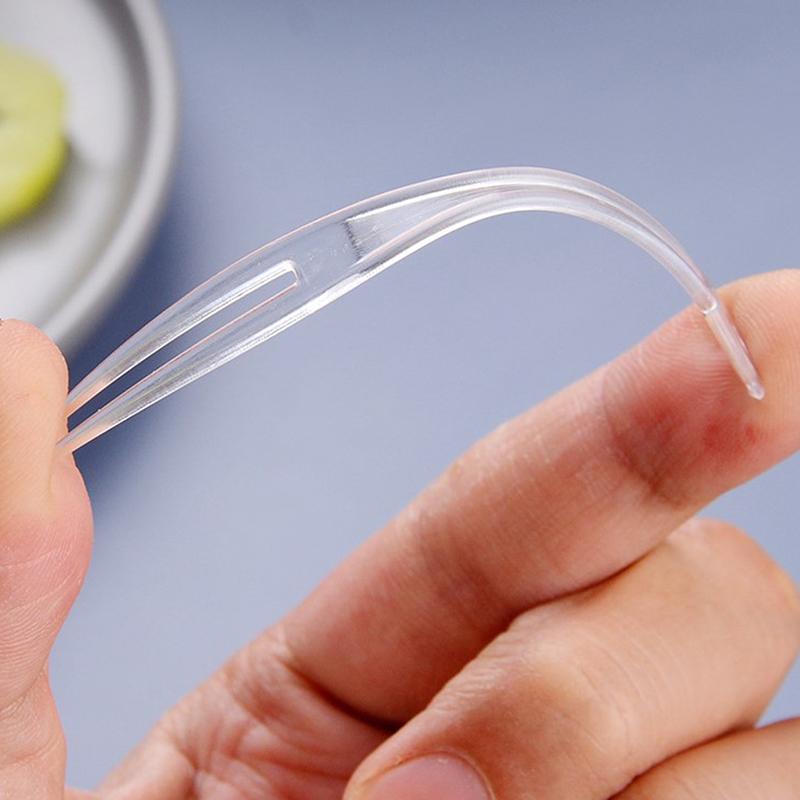 150 шт. Мини-вилка для фруктов, одноразовые пластиковые вилки для вечеринки, вилки для фруктов