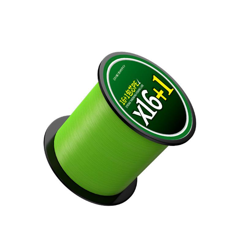 Новая плетёная леска PE с 16+1 жилами для морской рыбалки - Ультра-дальний заброс, Сильная фиксация, Черная, Идеально подходит для ловли на блесну