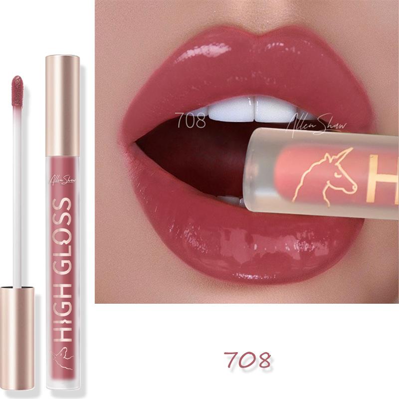 Wish Lipstick Блеск для губ High Gloss Mirror Lip Glaze Film