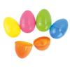 Plastic Egg Easter Decoration Colorful 8cm 5 Pieces