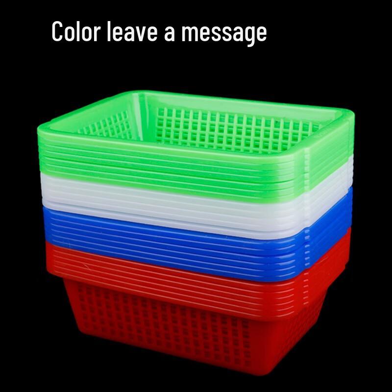 Rectangular Plastic Thickened Drain Basket
