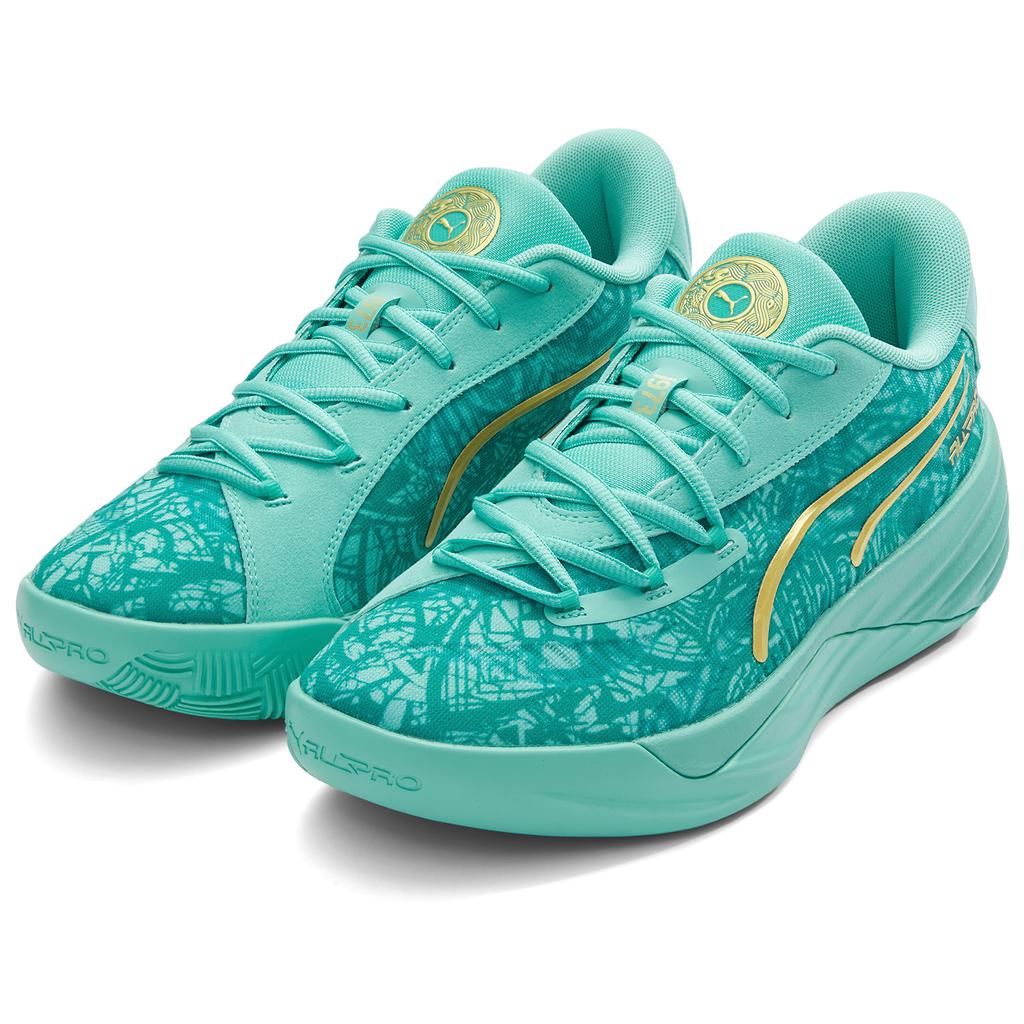 Puma All-Pro Nitro Mexico Men Sneakers Teal Aquatic Sparkling-Green 310878-01