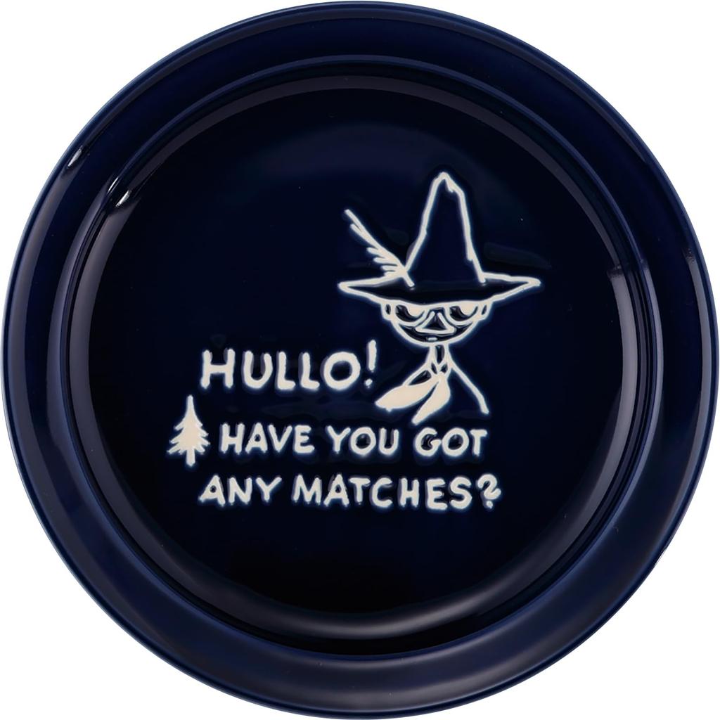 MOOMIN Kirje Snufkin Curry Easy to Scoop with One Universal x Made in Perfect as a Gift for Women or Birthdays Plate, Hand, Tableware, Approx. 21.5