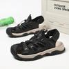 High Quality 2025 New Outdoor Casual Leather Sandals Summer Waterproof Waterproof Sandals Casual Non-Slip Quick Dry Beach Shoes