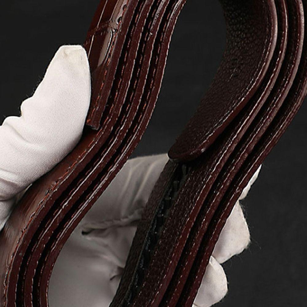 3,5 см пояс из натуральной кожи классический пояс с непористым узором под крокодила