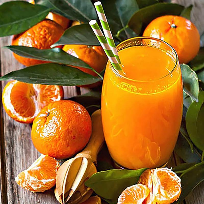 5D алмазная живопись новый продукт фрукты оранжевый DIY полный круглый горный хрусталь мозаика клубника вышивка лимон украшение дома