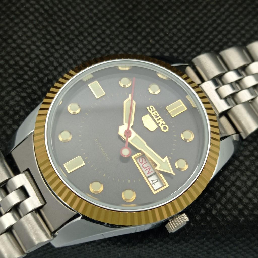 ВОССТАНОВЛЕННЫЕ ВИНТАЖНЫЕ SEIKO ПРОЗРАЧНАЯ ЗАДНЯЯ ЧАСТЬ ЯПОНИЯ МУЖСКИЕ АВТОМАТИЧЕСКИЕ ЧАСЫ a304930-9