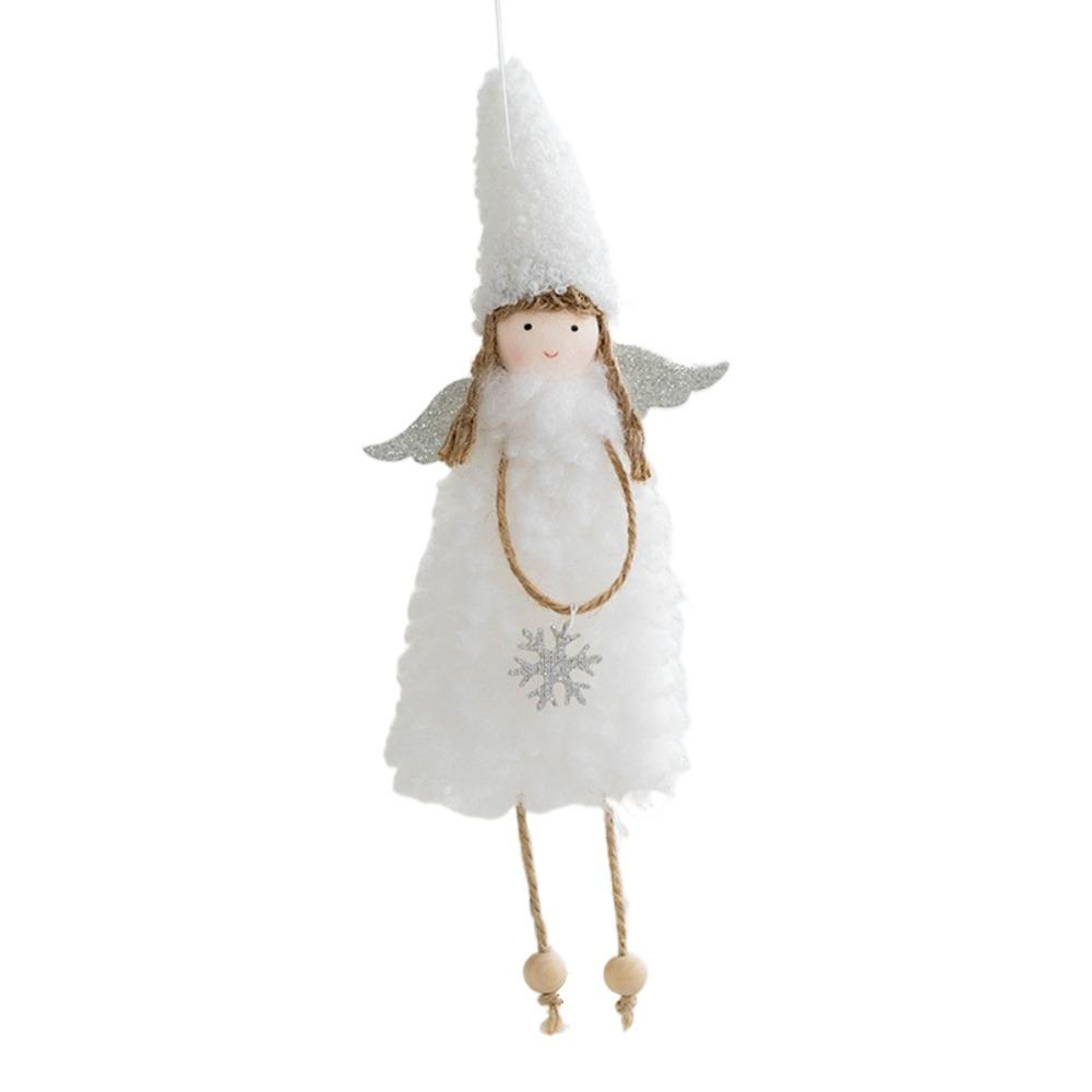 Multicolor Christmas Hanging Decoration Decorative Pendants Home Decoration Plush Girl Drop Ornament Party Favors