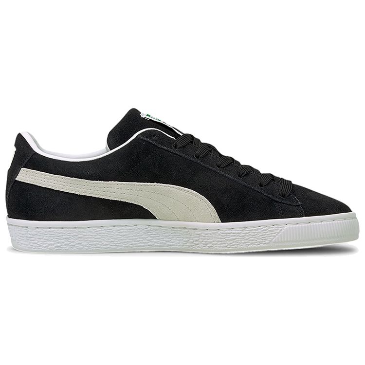 Puma Замшевые Классические XXI Унисекс Puma Black Puma White Низкие Повседневные Кроссовки 374915-01