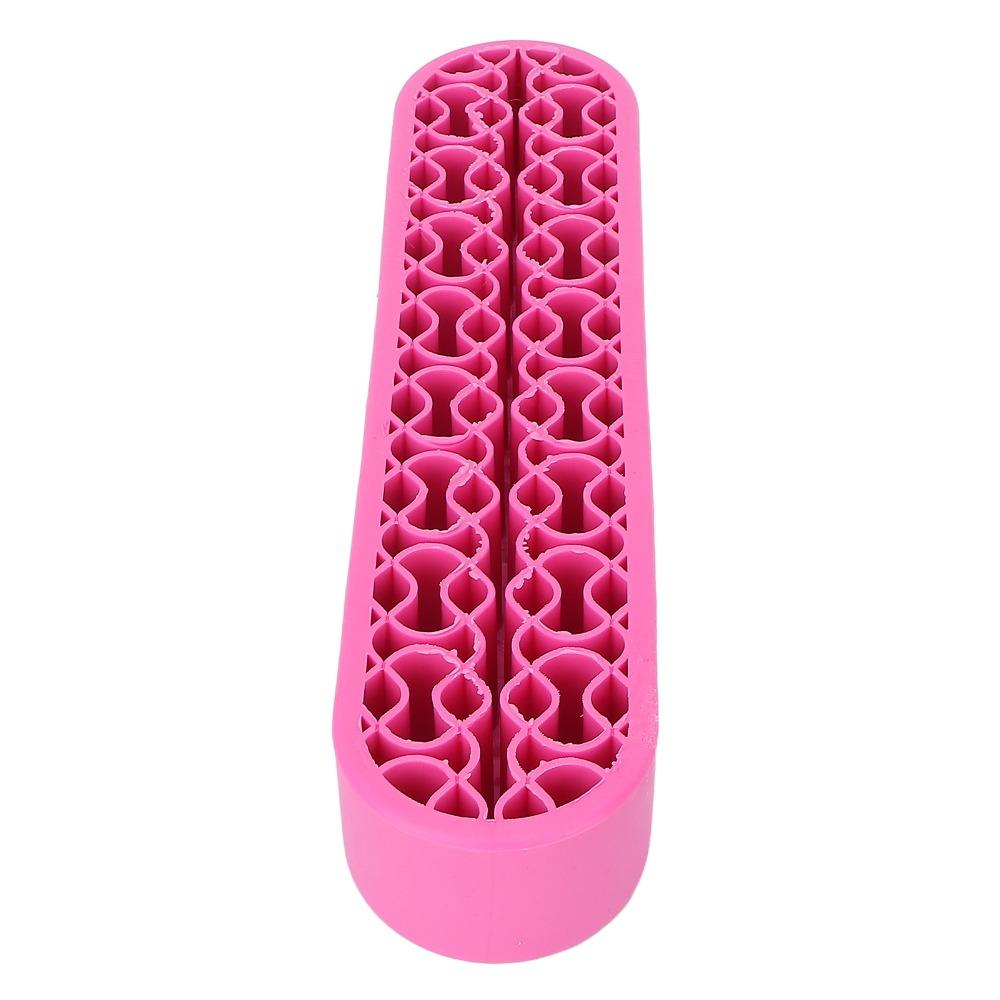 Multi-Grid Partition Silicone Makeup Brush Holder Storage For Tweezers And Small Beauty Gadgets