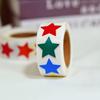 500Pcsroll Colorful Star Reward Sticker Fun Motivationsticker For School Teacher Student Stationery Stickers Kids