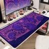 Cute Leopard Card Mouse Pad XXL Non-slip Laptop Big Cat Desk Keyboard Office Carpet Laptop Setup Gaming Decoration Dark Tablepad
