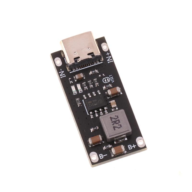 Type C 3A Polymer Ternary Lithium Battery Quick Fast Charging Board 5V To 4.2V