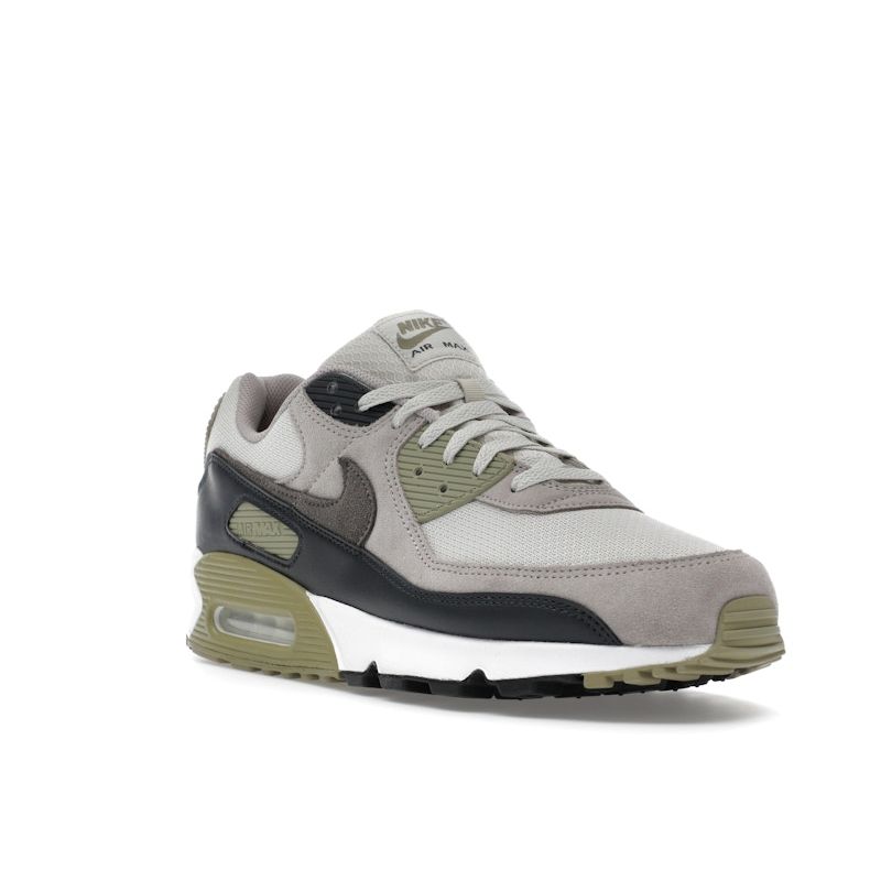 Nike Air Max 90 Neutral Olive Мужские кроссовки Серые Светло-Костный Колледж-Серый DM0029-011