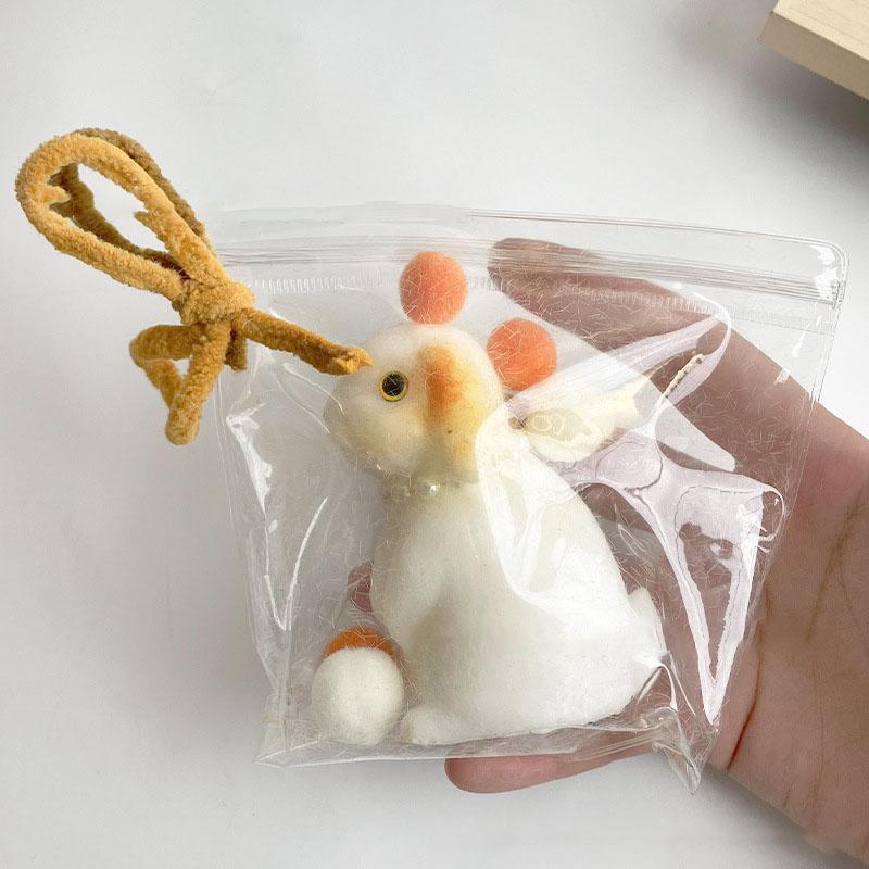 Мультяшный Кавайный Мягкий Плюшевый Животный Кролик Кошка Медленно Отскакивающая Игрушка-Сквиш для Пальцев Девочка Сквиши Подарок на День Рождения Персидская Кошка Детский Питомец