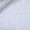 50*80cm Bathroom Mat White Feet Towel Bath Rug Shower Mat  Hotel