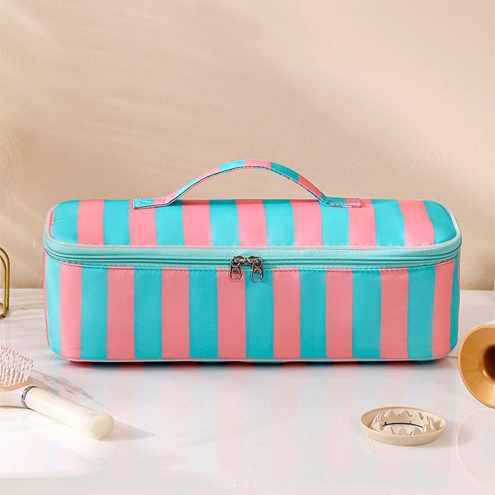 Dustproof Curler Storage Bag Soft Curling Iron Carrying Case Toiletries Organization