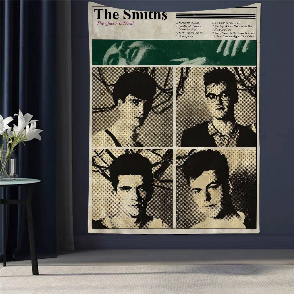 Британская рок-группа The Smiths DIY Настенный гобелен Подвесной Таро Хиппи Настенные ковры Комната в общежитии Домашний декор