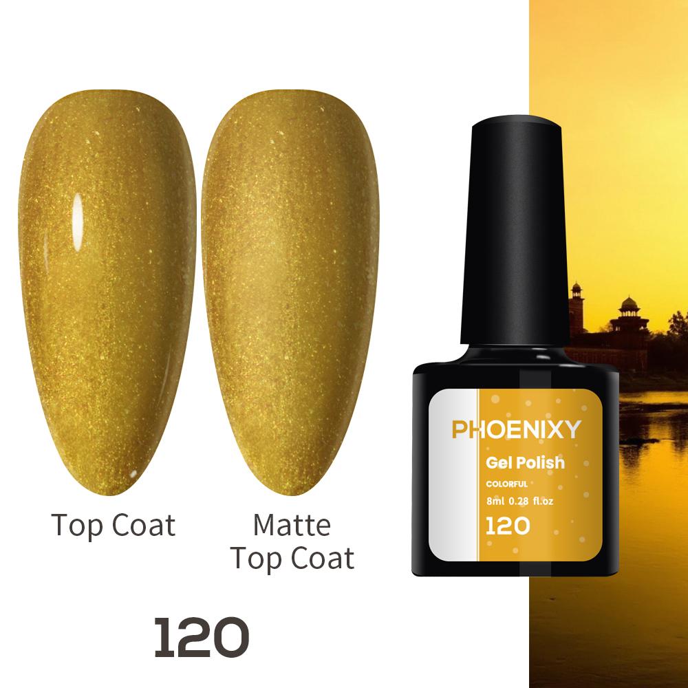 Гель-лак для ногтей PHOENIXY, 8 мл, отмачиваемый гель-лак для дизайна ногтей, маникюрного салона, лампы для ногтей своими руками и украшения домашнего гелевого дизайна ногтей