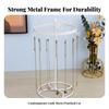 Rotating Necklace Holder Multi-Functional Jewelry Stand Easy to Install