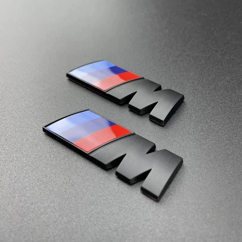 Значок Эмблема Бампера Задней Крышки Багажника Логотип BMW M Для 1 3 5 7 Серии X1 X3 X5 X6 M Sports Наклейка Автоаксессуары Стайлинг